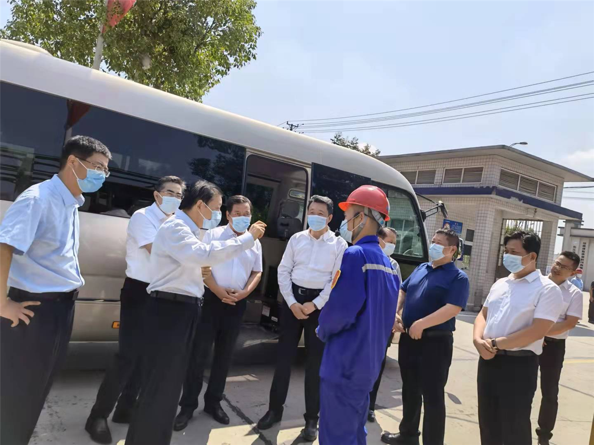 應(yīng)急管理部副部長劉偉到臨新藍(lán)天調(diào)研引導(dǎo)